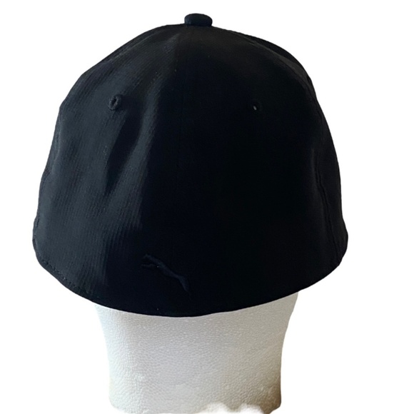 Black Puma Raised Insignia Fitted BaseBall Cap Large/XLarge Like new!! - Picture 3 of 10